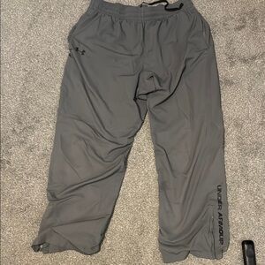 Under Armour Charcoal Gray Track Pants